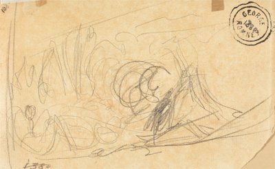 Fliehende Gruppe von Figuren von George Romney